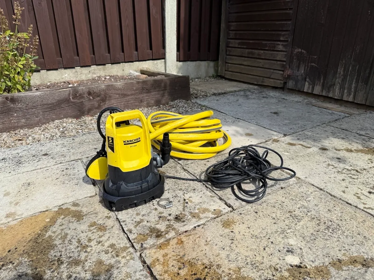Kärcher SP 5 Dirt Submersible Dirty Water Pump - Image 1