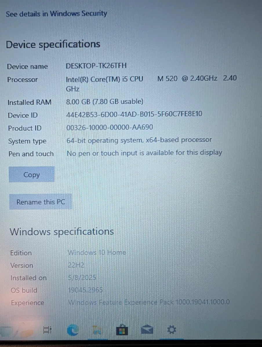 Lenovo ThinkPad Laptop - Image 3