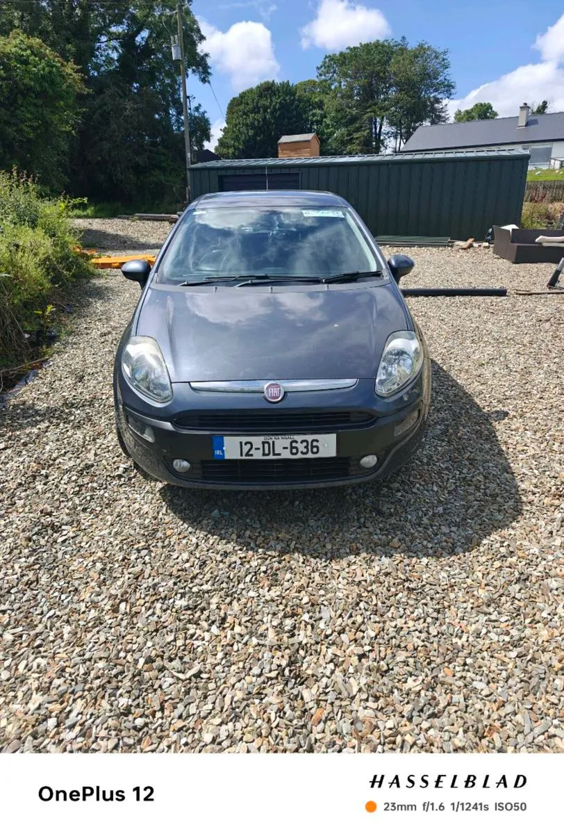 2012 1.2 Fiat Punto Low mileage - Image 1