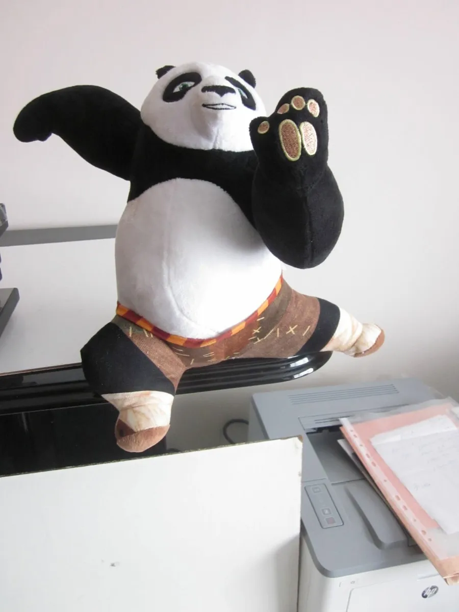 Official Kung Fu Panda 4 Plush Toy 12" - Image 3