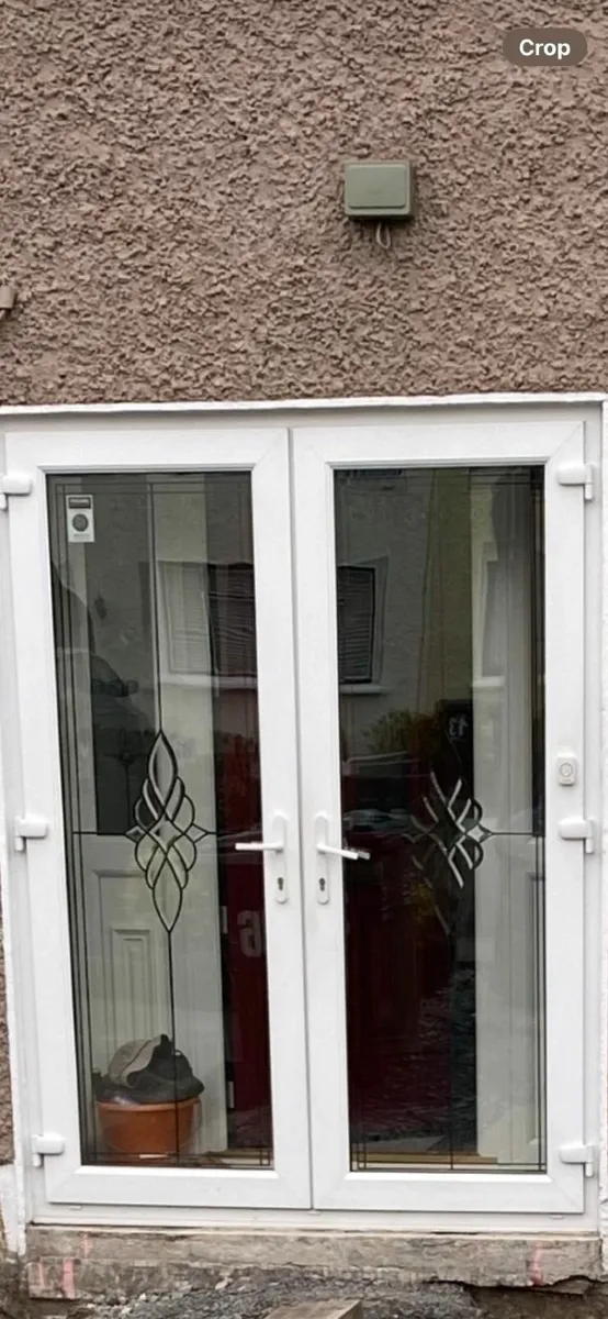Double Glazed PVC French Door