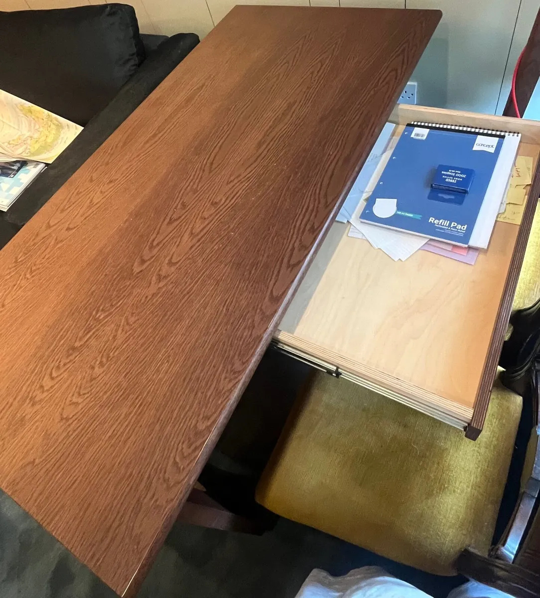Teak Desk - Image 4