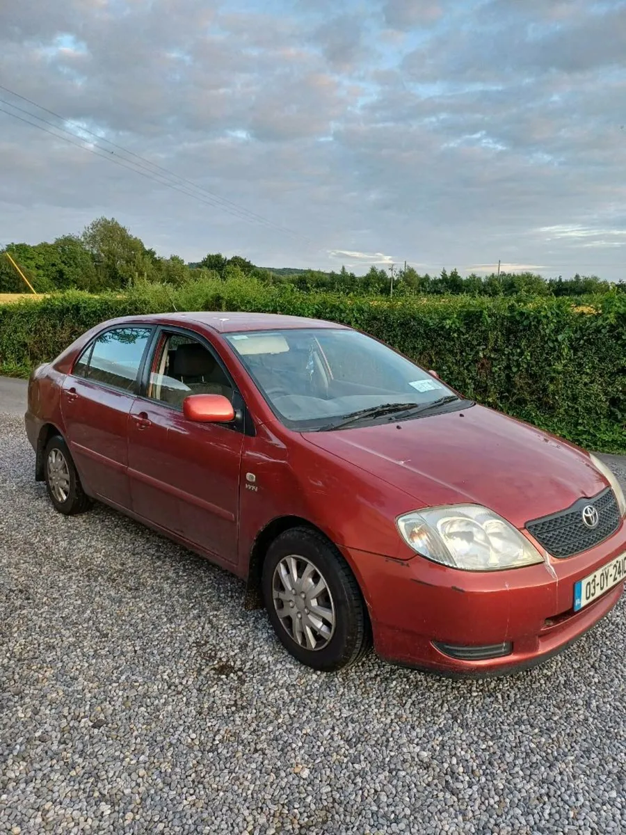 TOYOTA COROLLA 2003 NCT/TAXED - Image 2