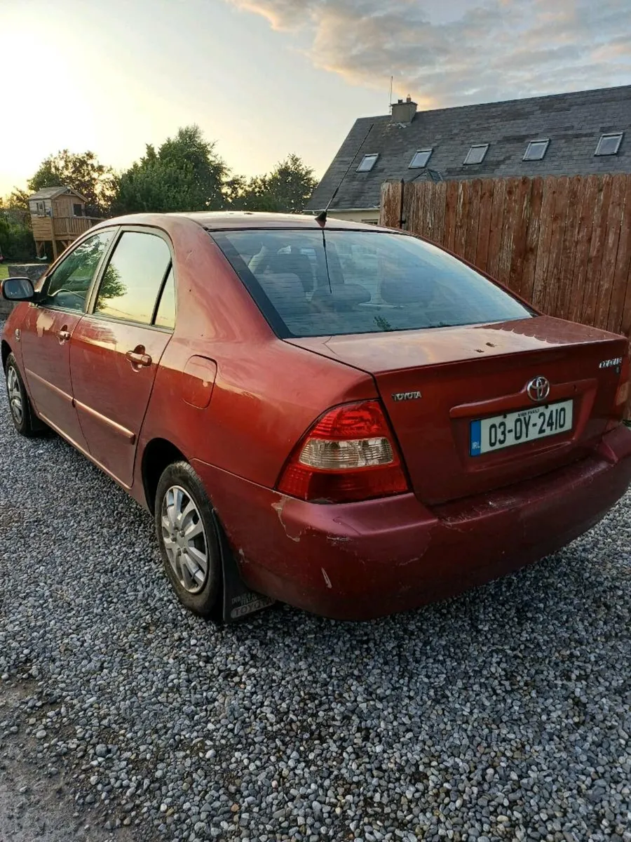 TOYOTA COROLLA 2003 NCT/TAXED - Image 3