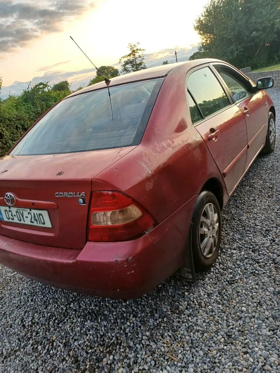 TOYOTA COROLLA 2003 NCT/TAXED - Image 4