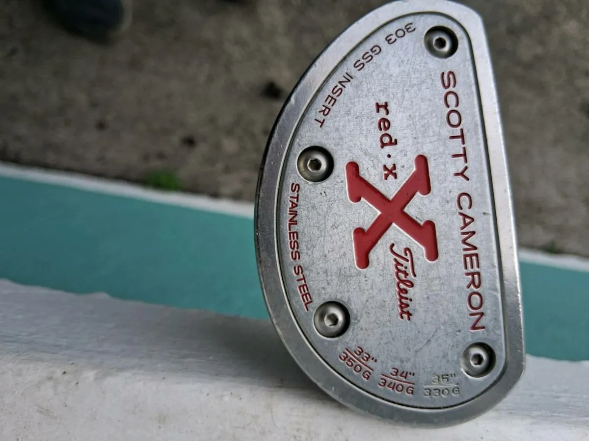Scotty Cameron Red X Left Hand Putter - Image 2