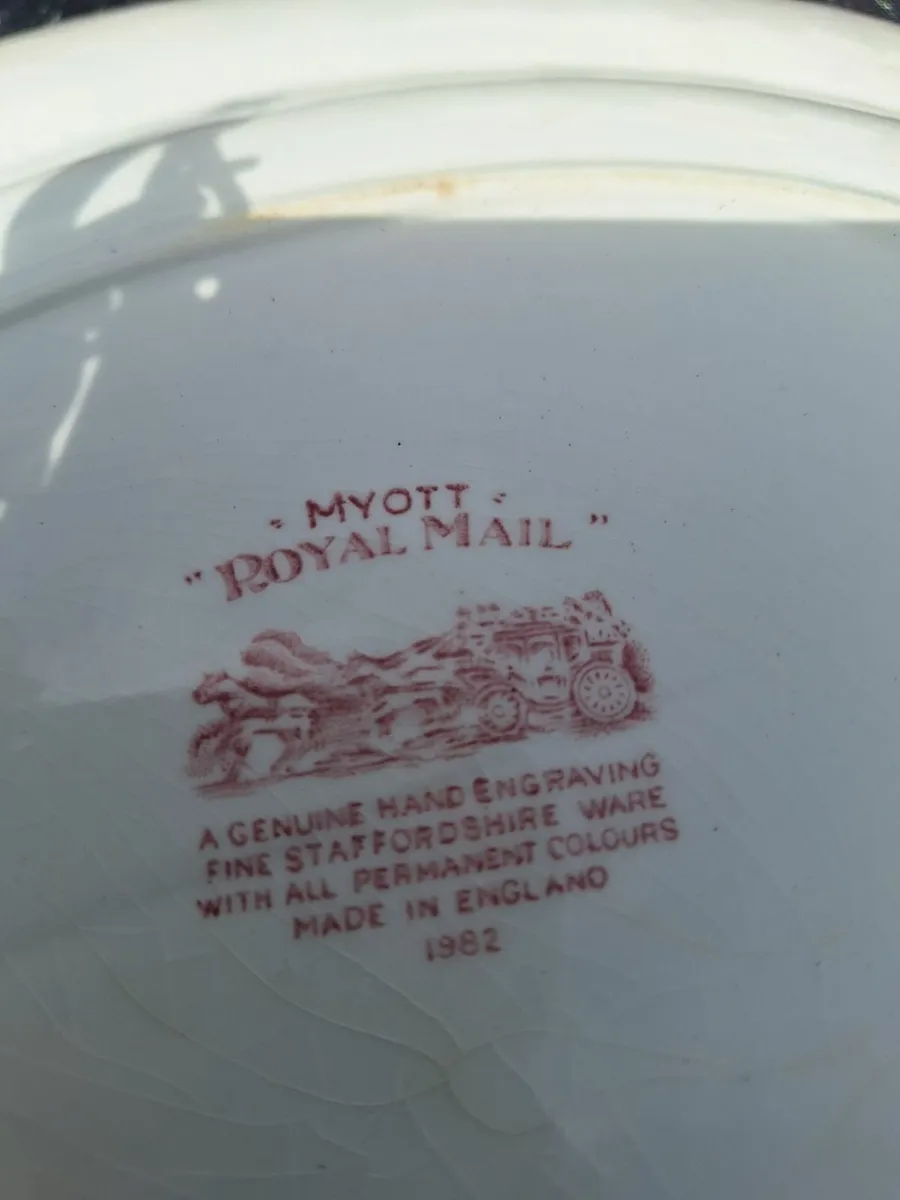 Myott royal mail 12 inch serving plate made in 198 - Image 2