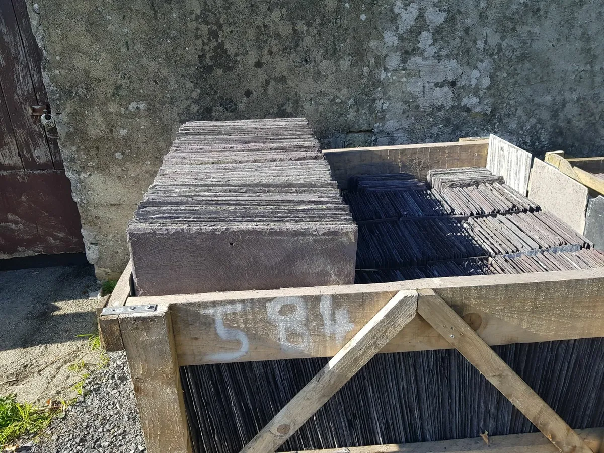 Blue Bangor slates 18x9 Reclaimed - Image 4