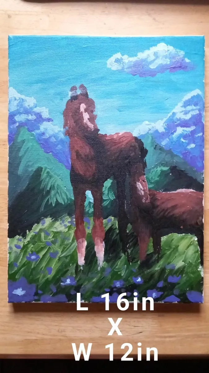 Canvas Paintings  x9 in Total - Image 3