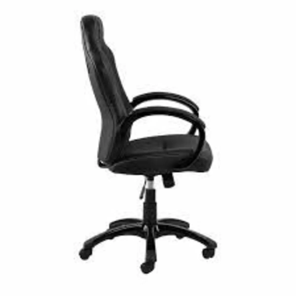 Swivel Executive Black Leather (Home Office) Chair - Image 4
