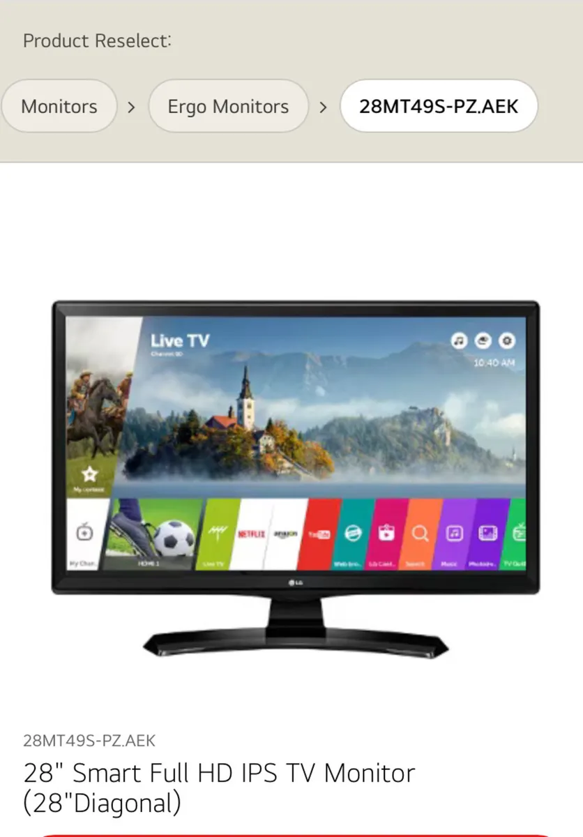 LG TV Smart TV - Image 1