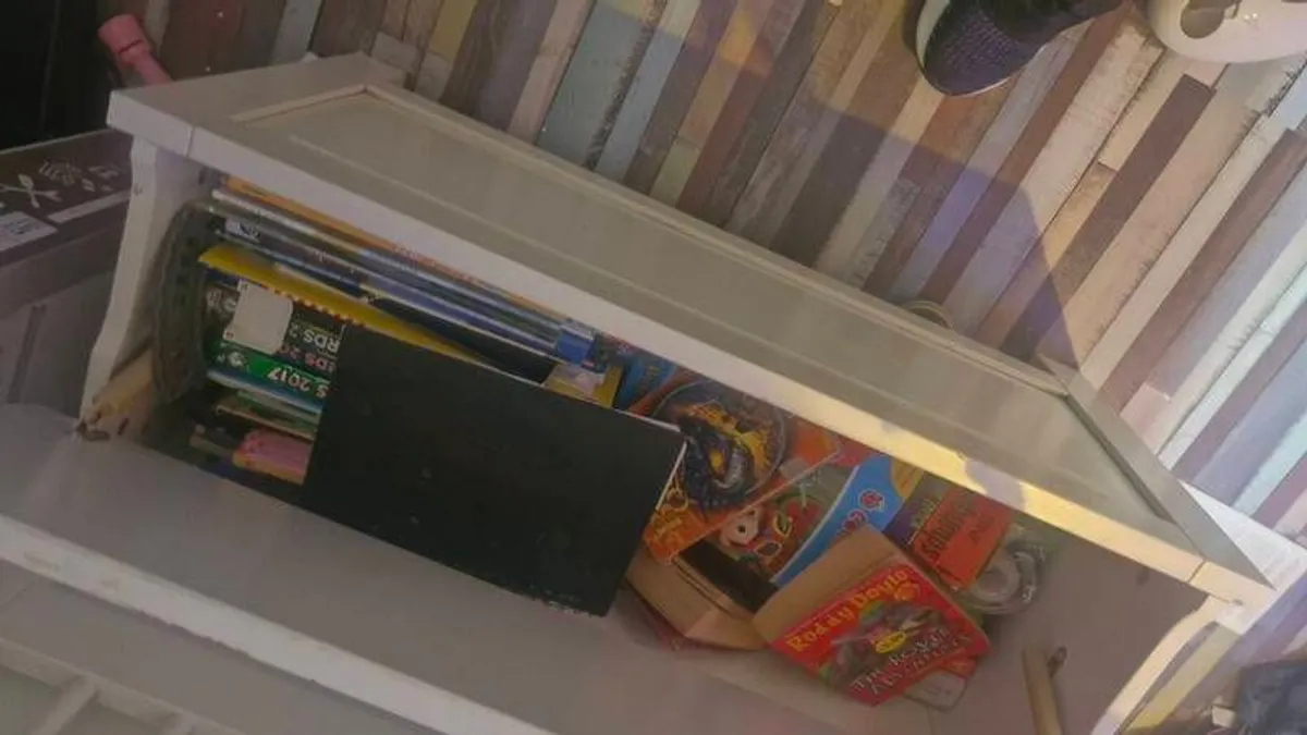 kids storage bench - Image 2