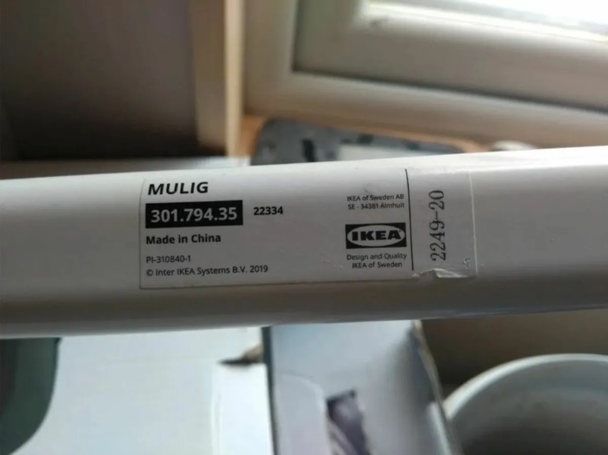 Ikea clothes rail - Image 1