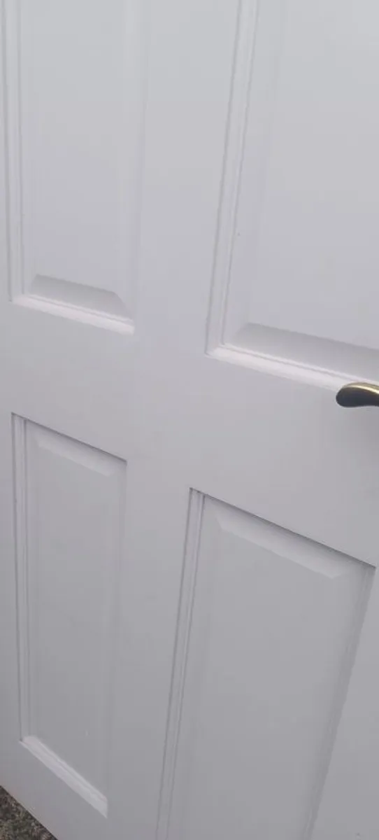 handmade solid interior wood door - Image 1