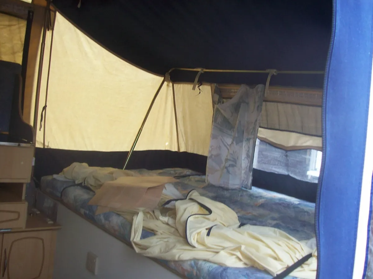 folding camper trailer tent camping - Image 3