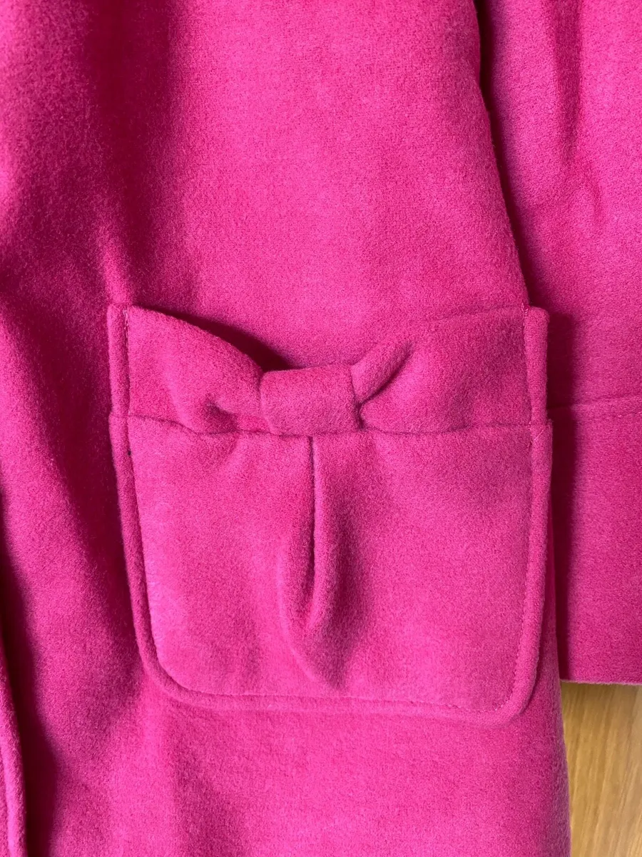 Brand New Girl’s Elegant Pink Peacoat - Image 4