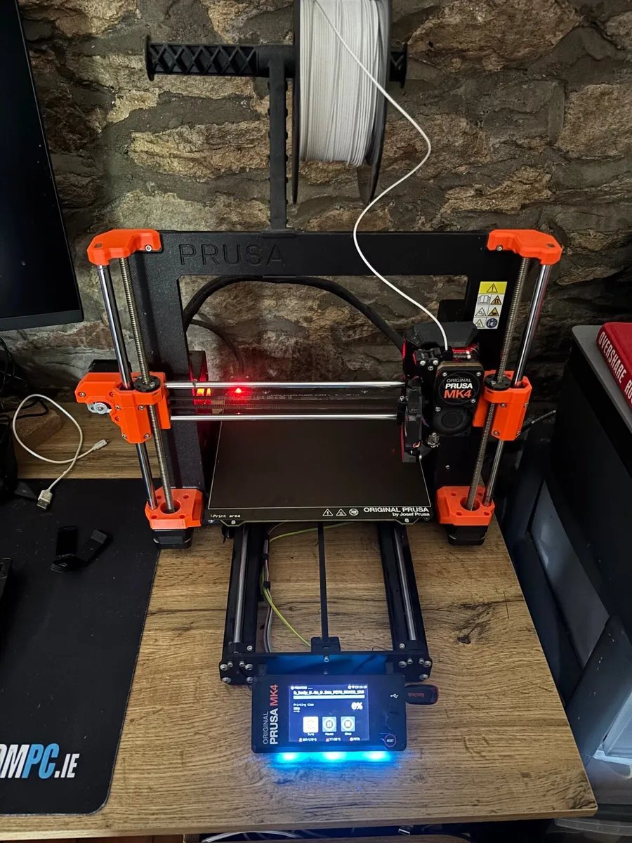 Prusa MK4 3d Printer + extra filament - Image 1