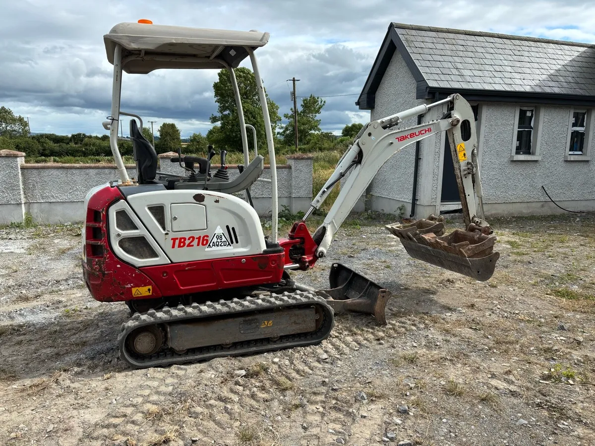 Takeuchi TB216 Year 2017 - Image 1