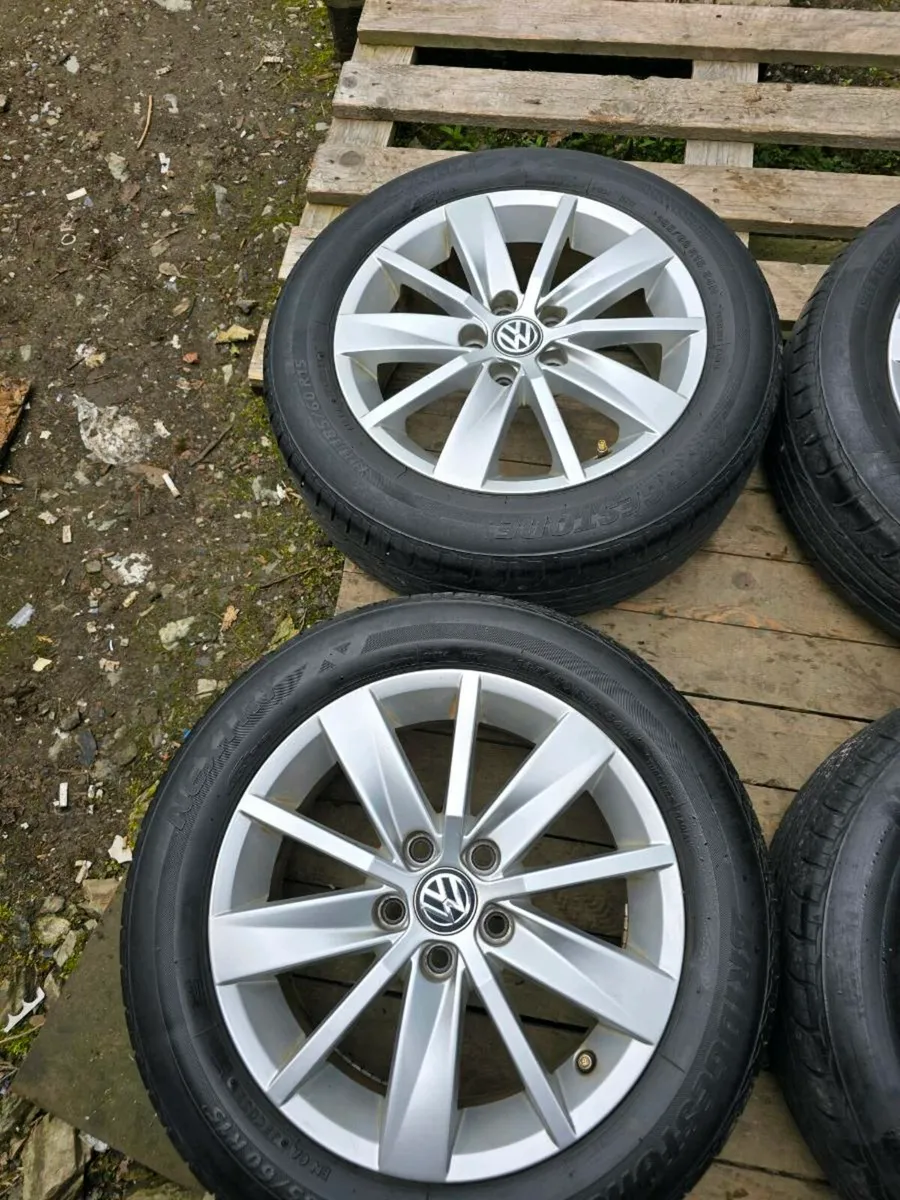 15" Genuine Alloys 5x100, Vw Polo, Fabia etc - Image 3