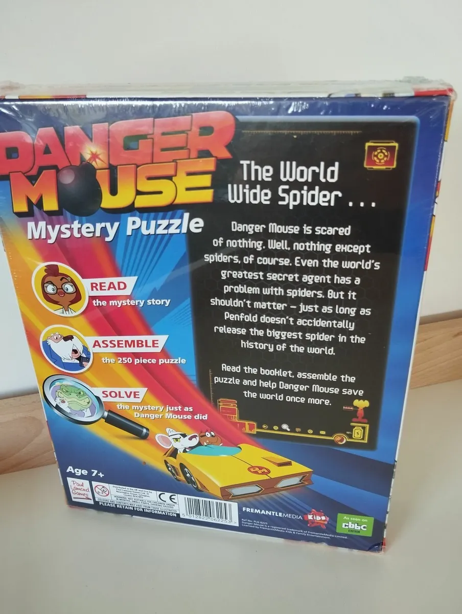 Danger Mouse Mystery Puzzle sealed - Image 2