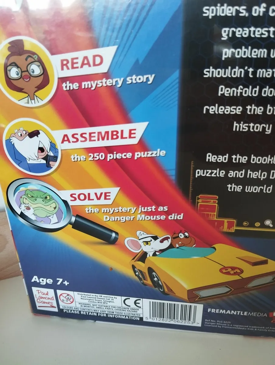 Danger Mouse Mystery Puzzle sealed - Image 4