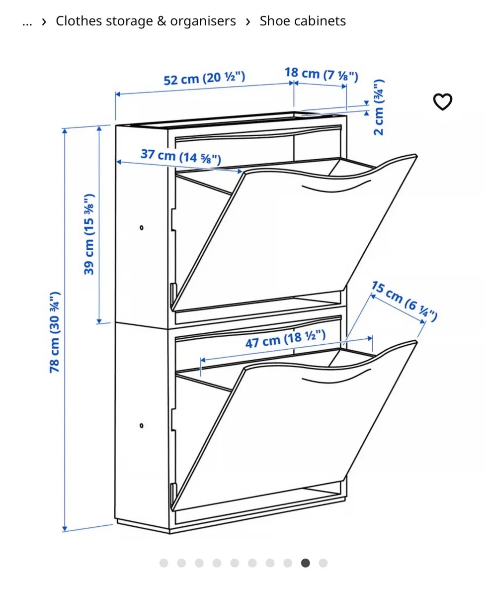 TRONES Shoe storage IKEA - Image 3