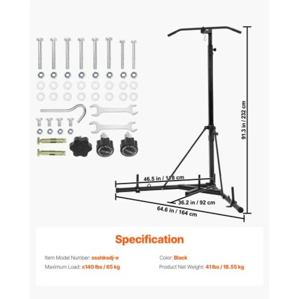2 in 1 Heavy Duty Punching Bag Frame Boxing Punchi - Image 2