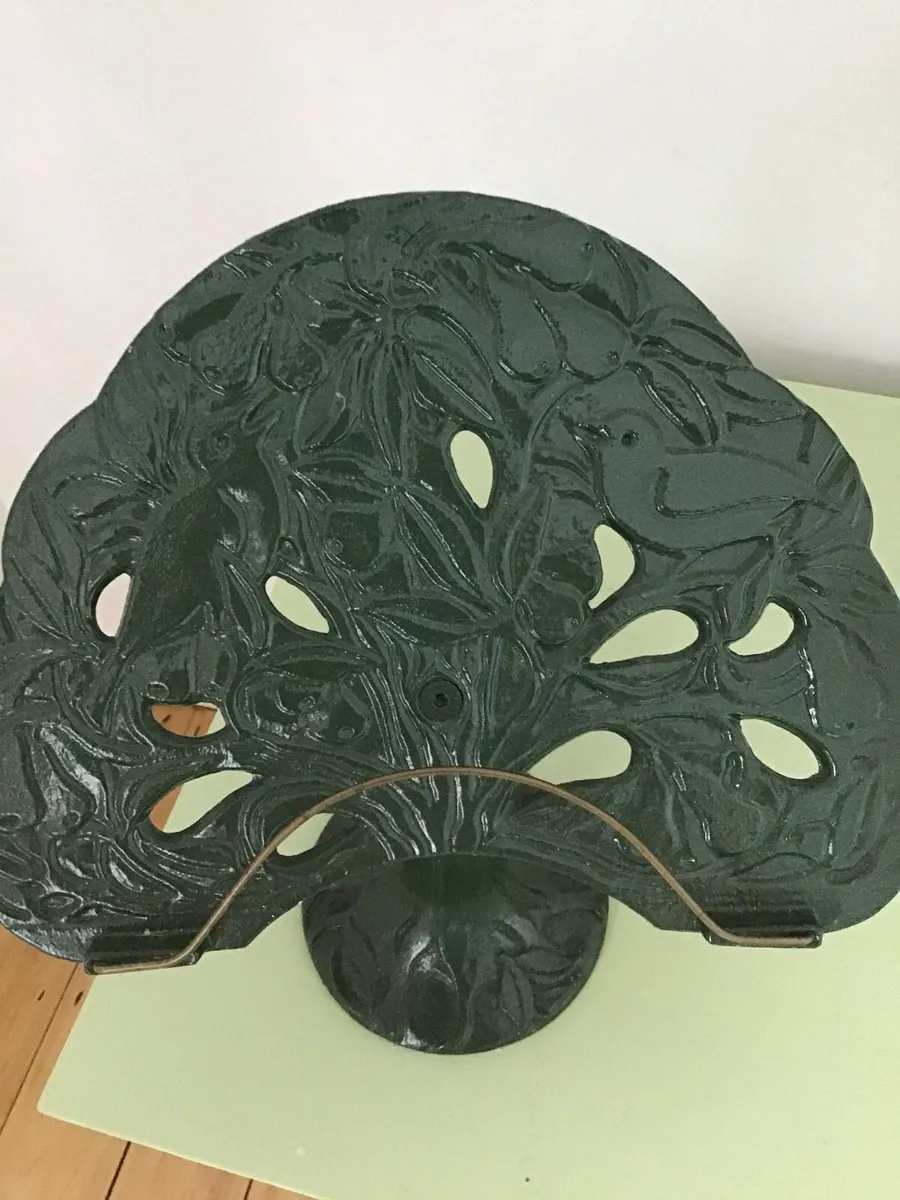 Decorative Cast Iron Book Stand - Image 2