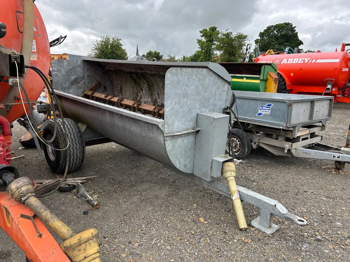 Belmac 4.5Cub Galvanised Muckspreader - Image 3