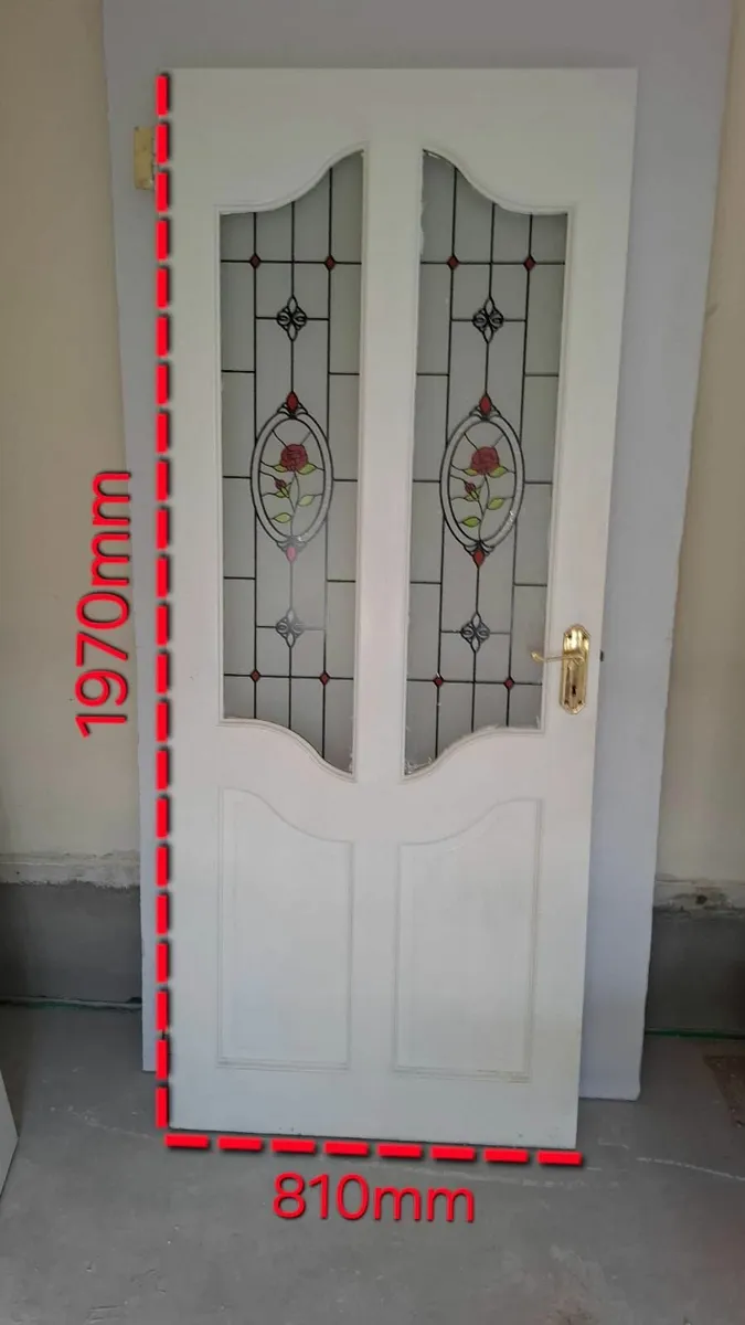 Vintage solid wood doors - Image 3