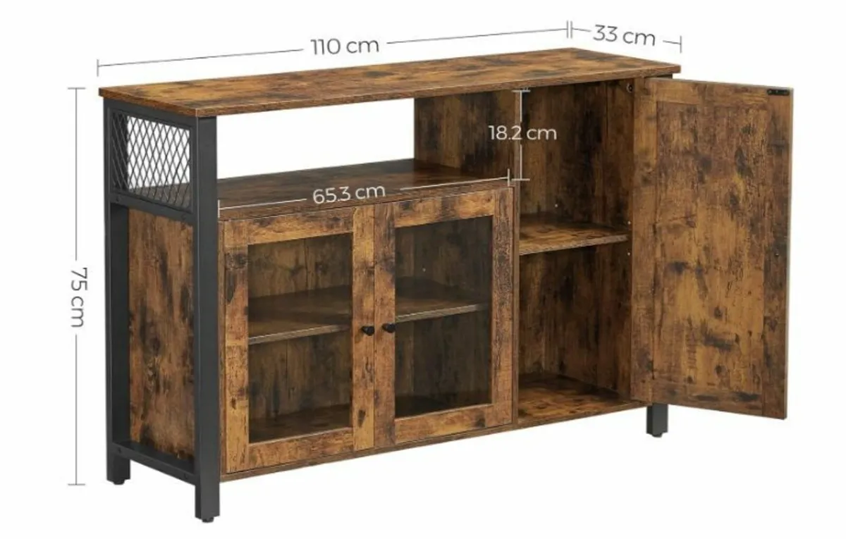 Sideboard Kitchen Cabinet Storage - Image 3