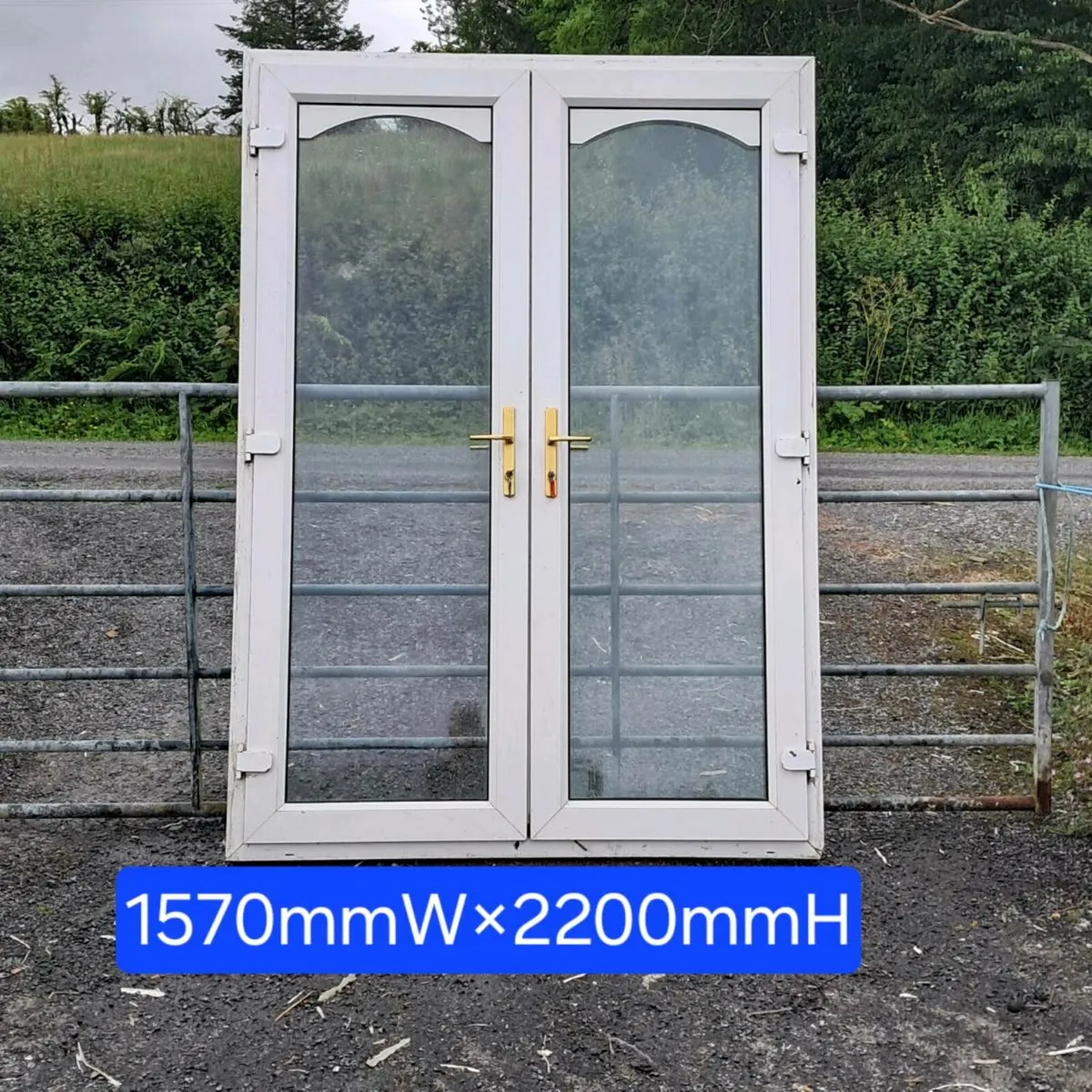 PVC FRENCH DOORS