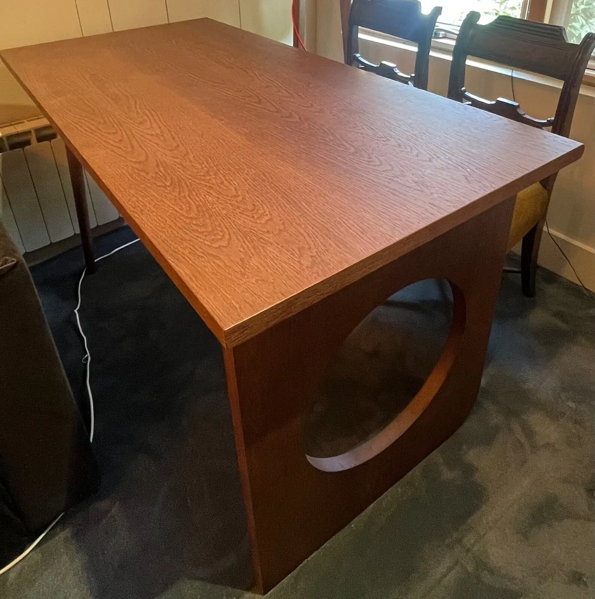 Teak Desk - Image 1