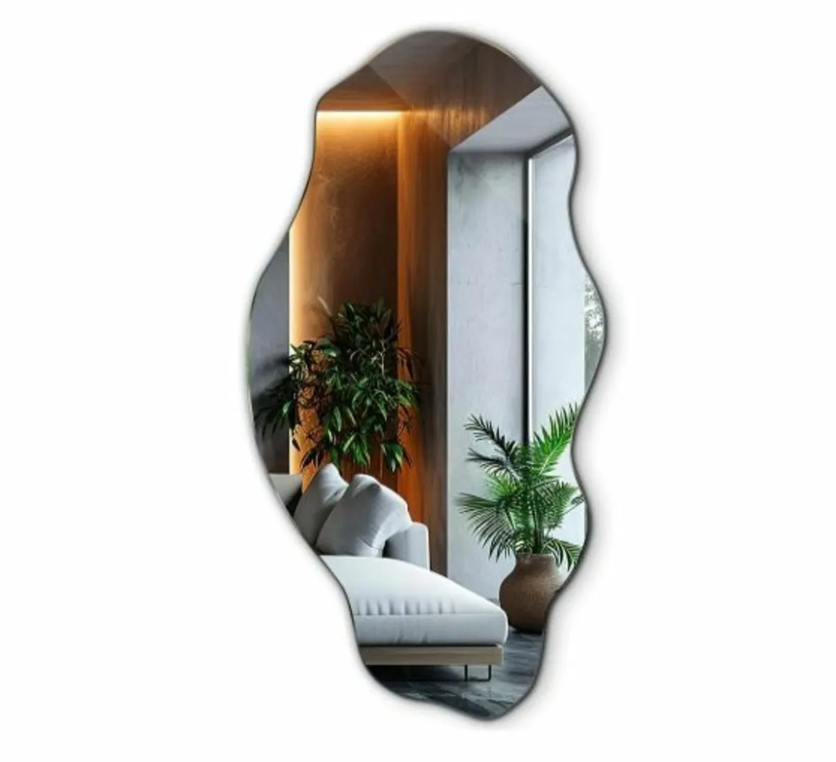 Mirror 50 x 100 cm Large Modern - Image 1