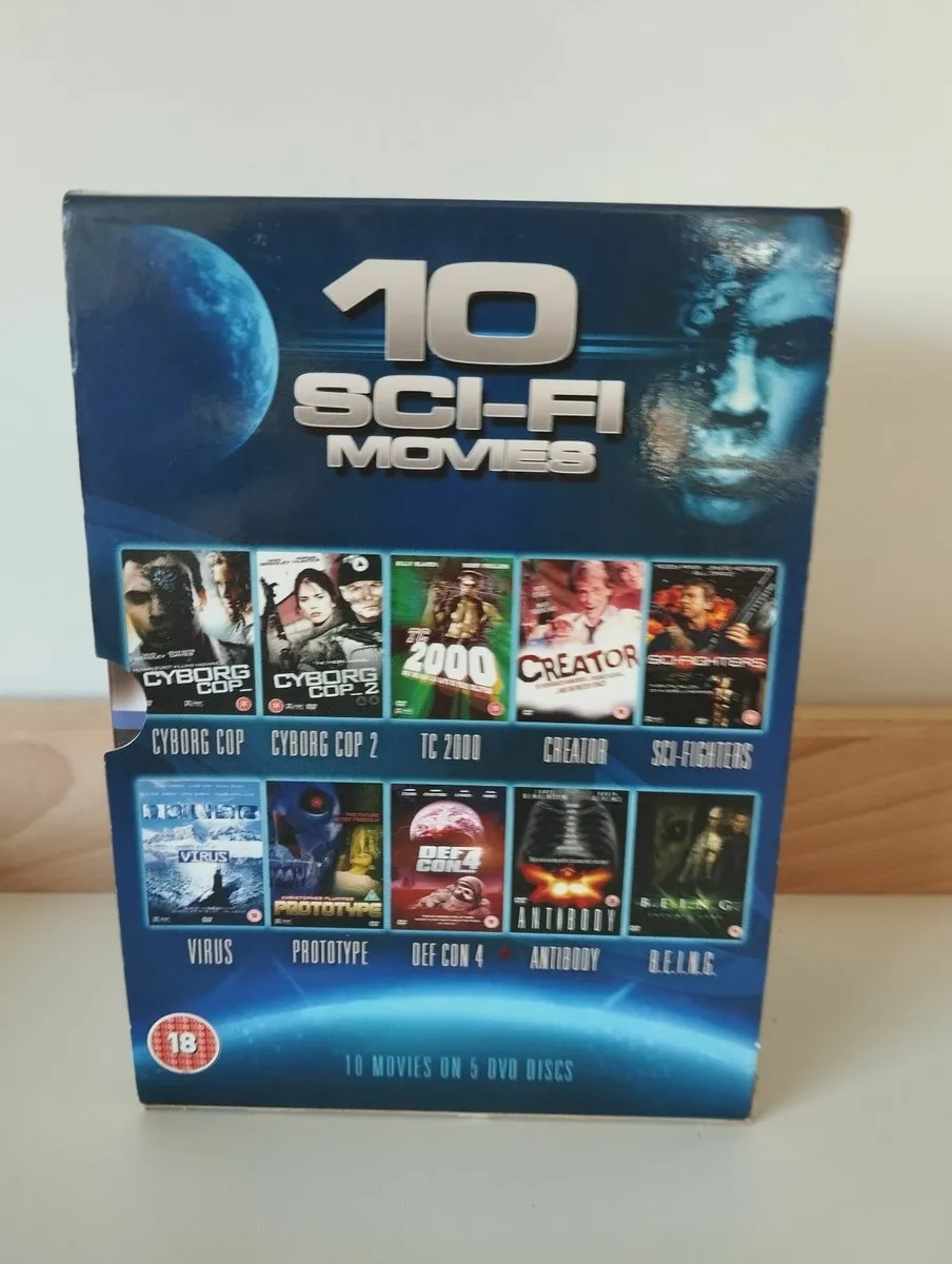 10 SciFi Movies box set 8 movies sealed - Image 3