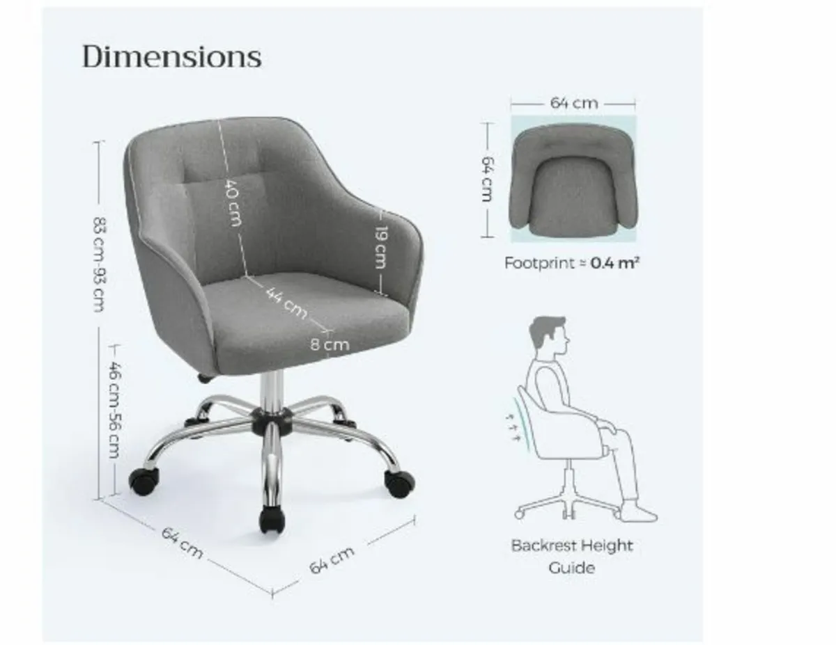 Home Office Chair - Image 3