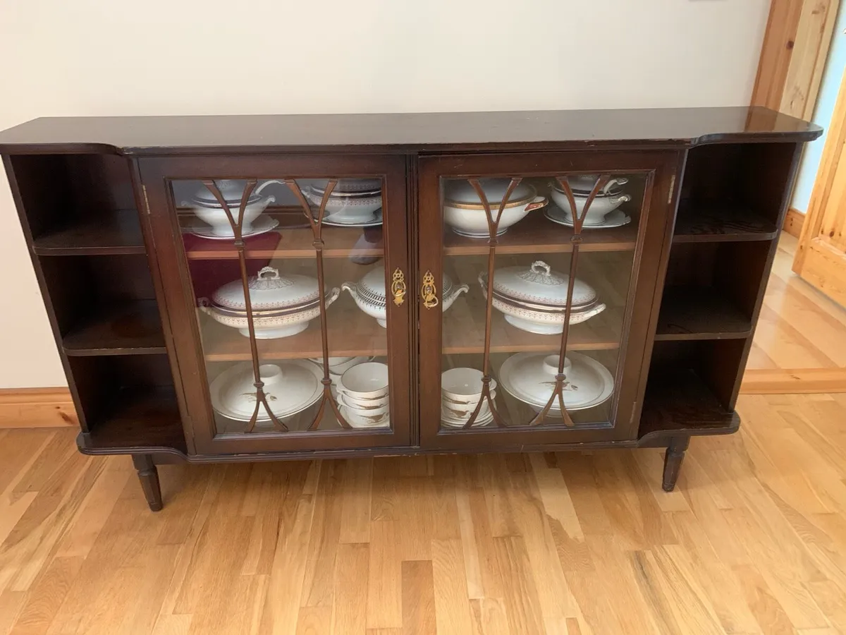 Glass display cabinet - Image 1