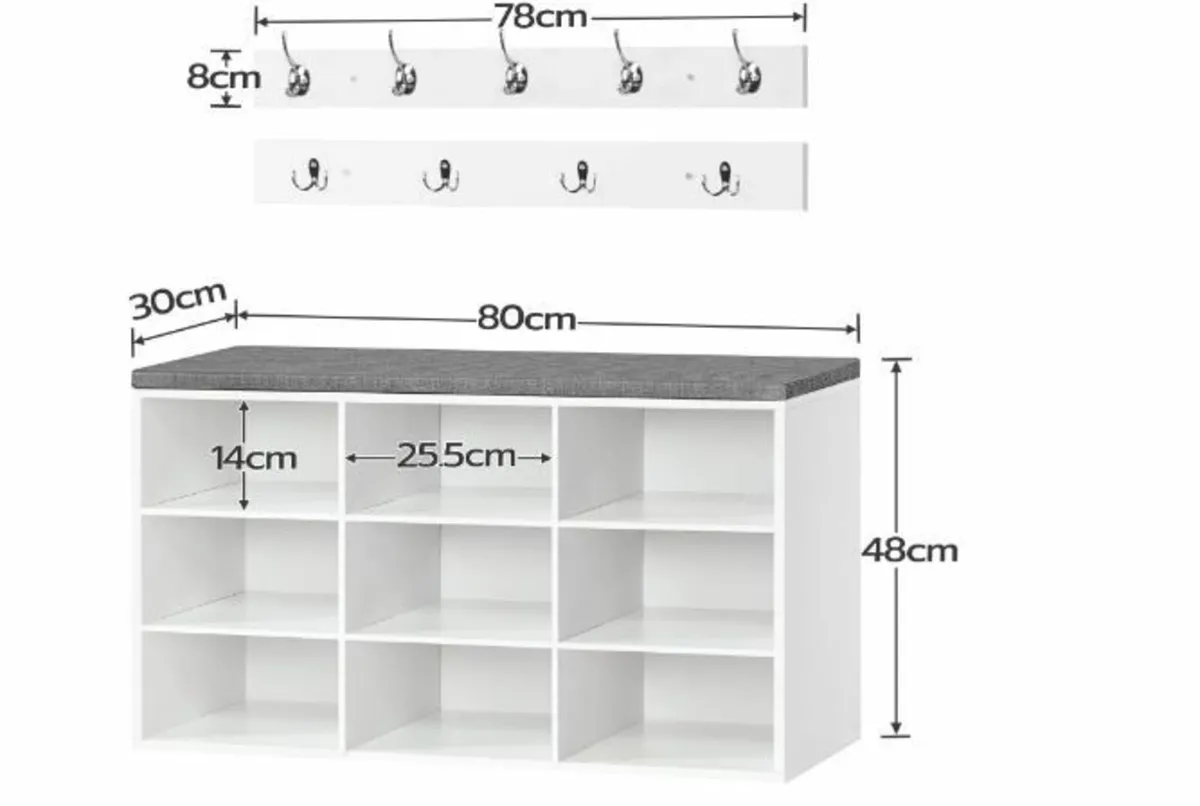 Wardrobe Shoe Rack Set - Image 4