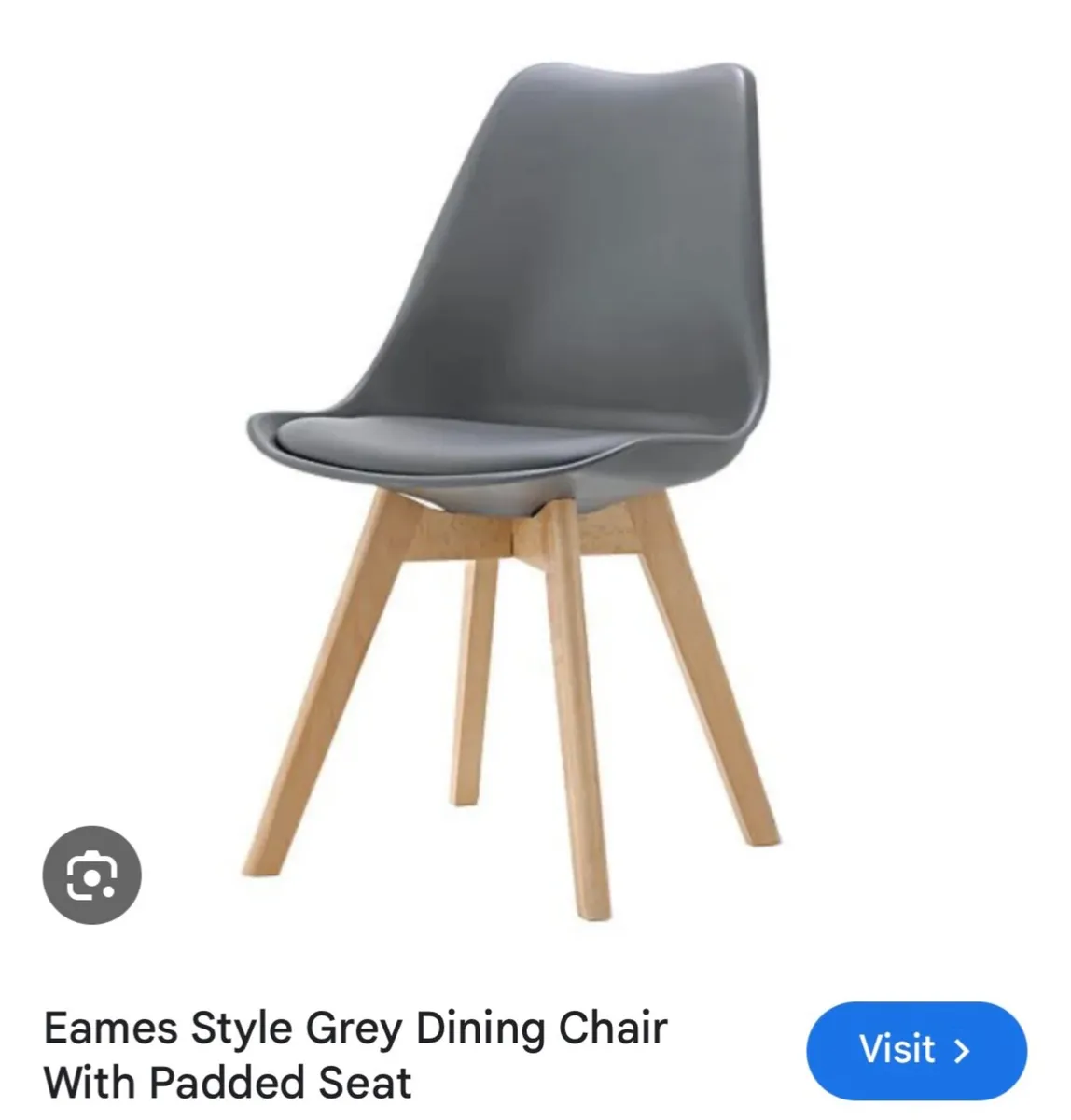 Eames style Kitchen chairs - Image 1
