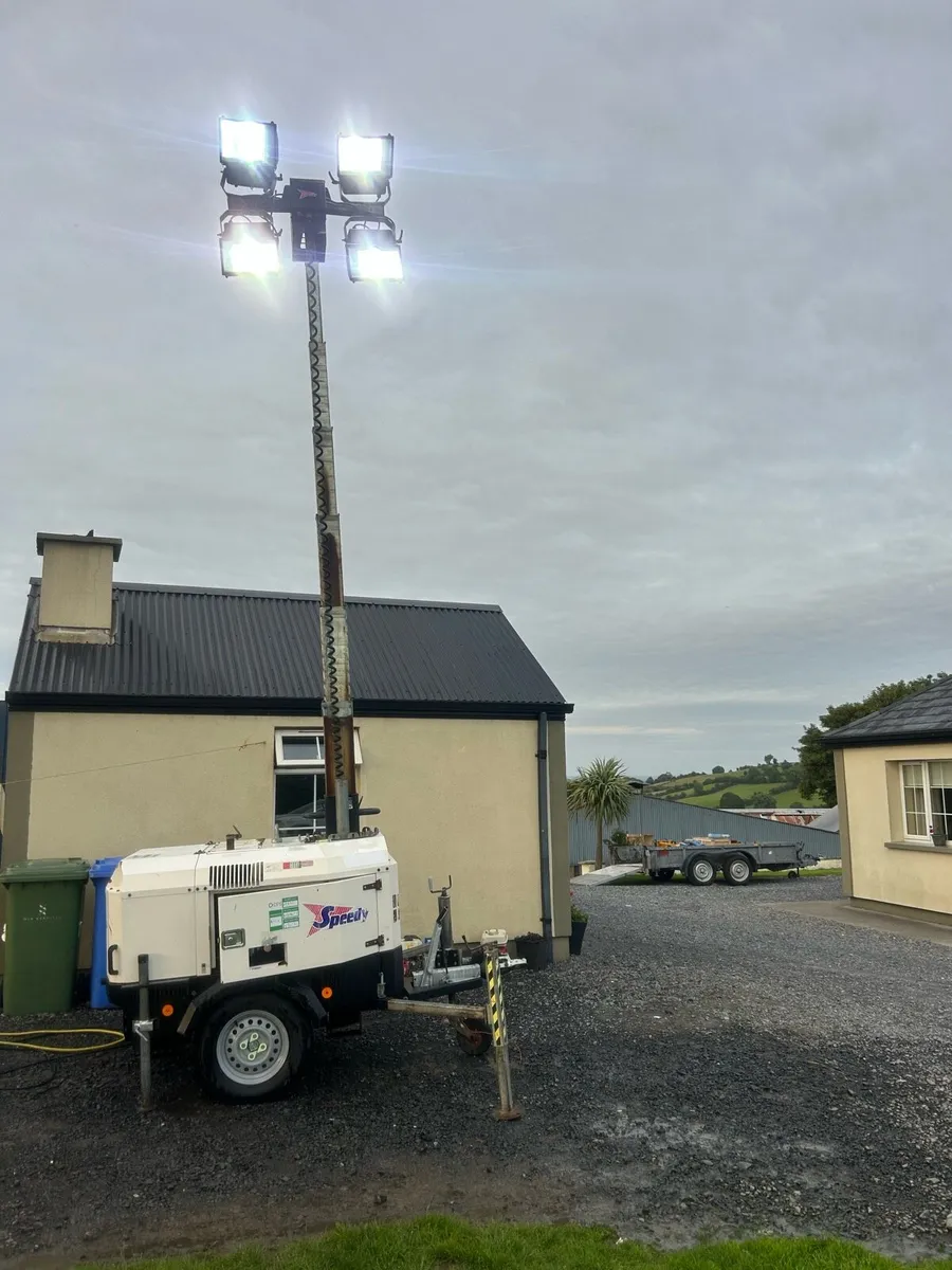 Towerlight vb9 diesel lighting tower - Image 1