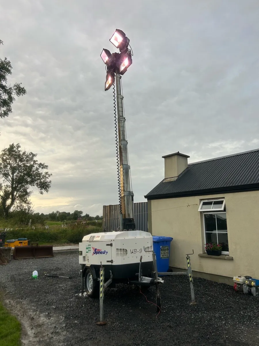 Towerlight vb9 diesel lighting tower - Image 2