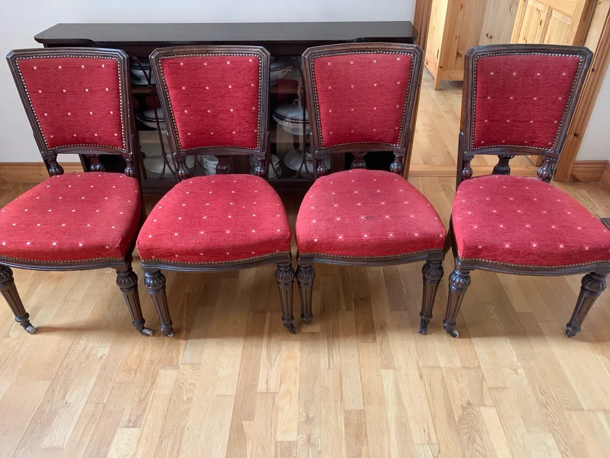 Dining chairs x4 - Image 1