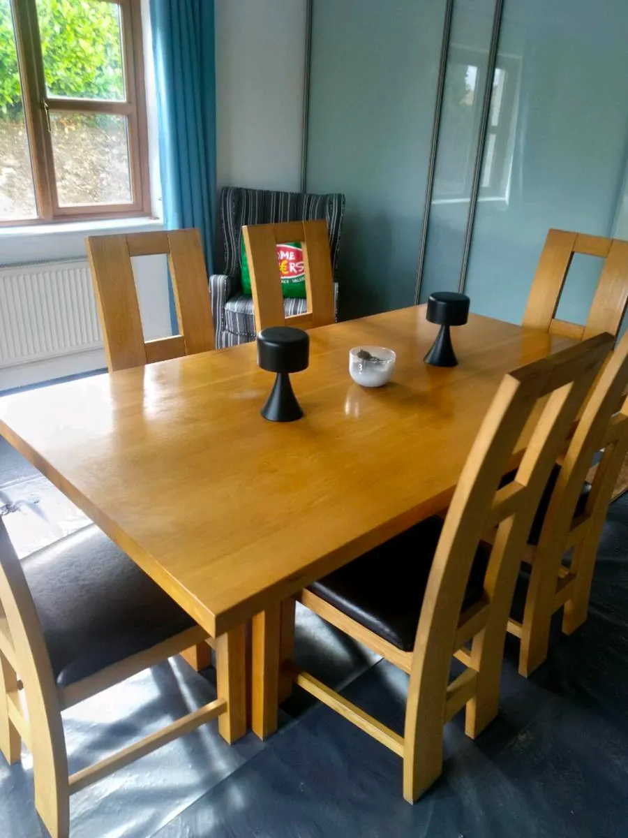 Dining table with chairs - Image 4