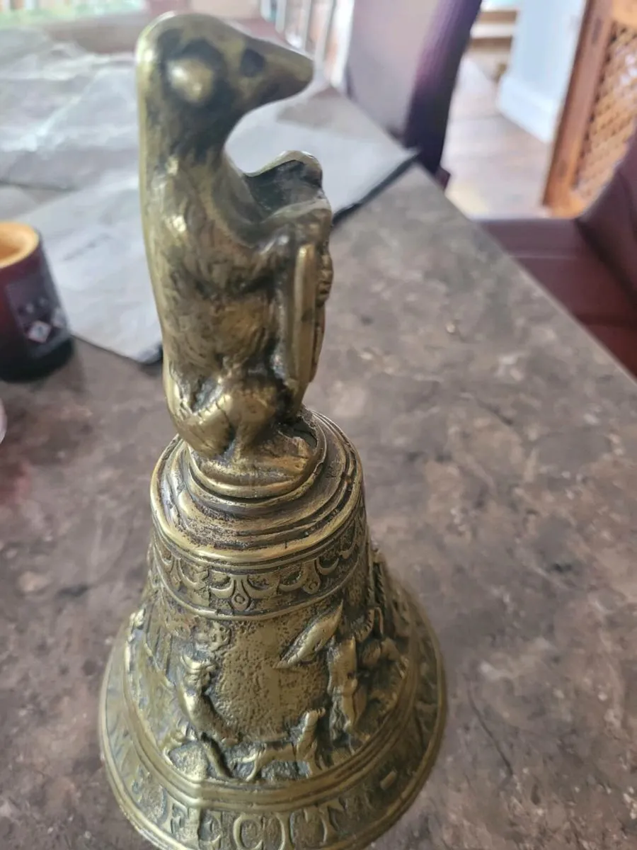 Rare Victorian Bear Bell - Image 4
