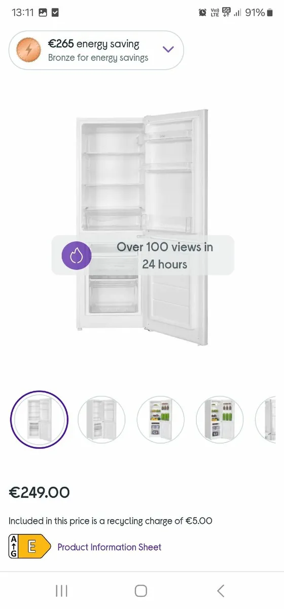 Fridge freezer - Image 1
