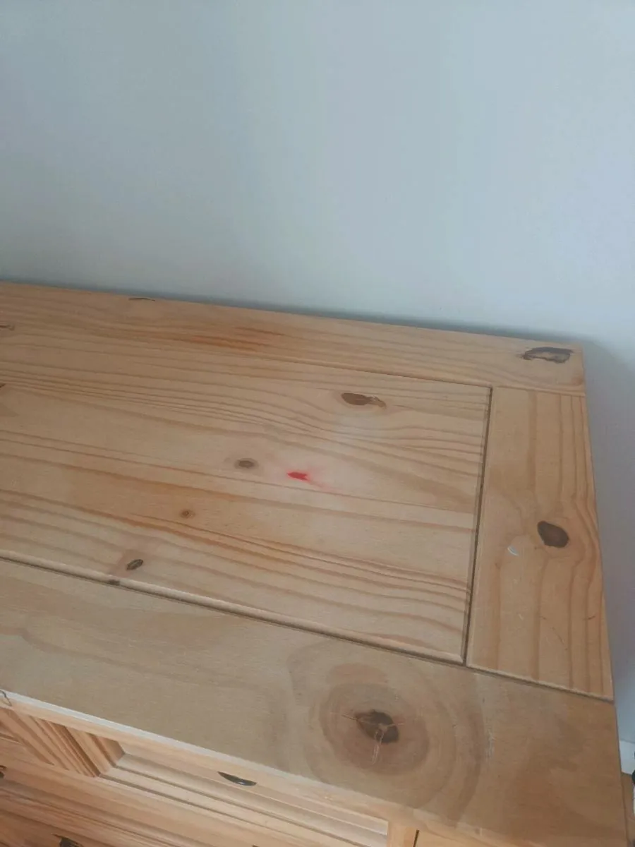 Bedside locker and chest of drawers - Image 2