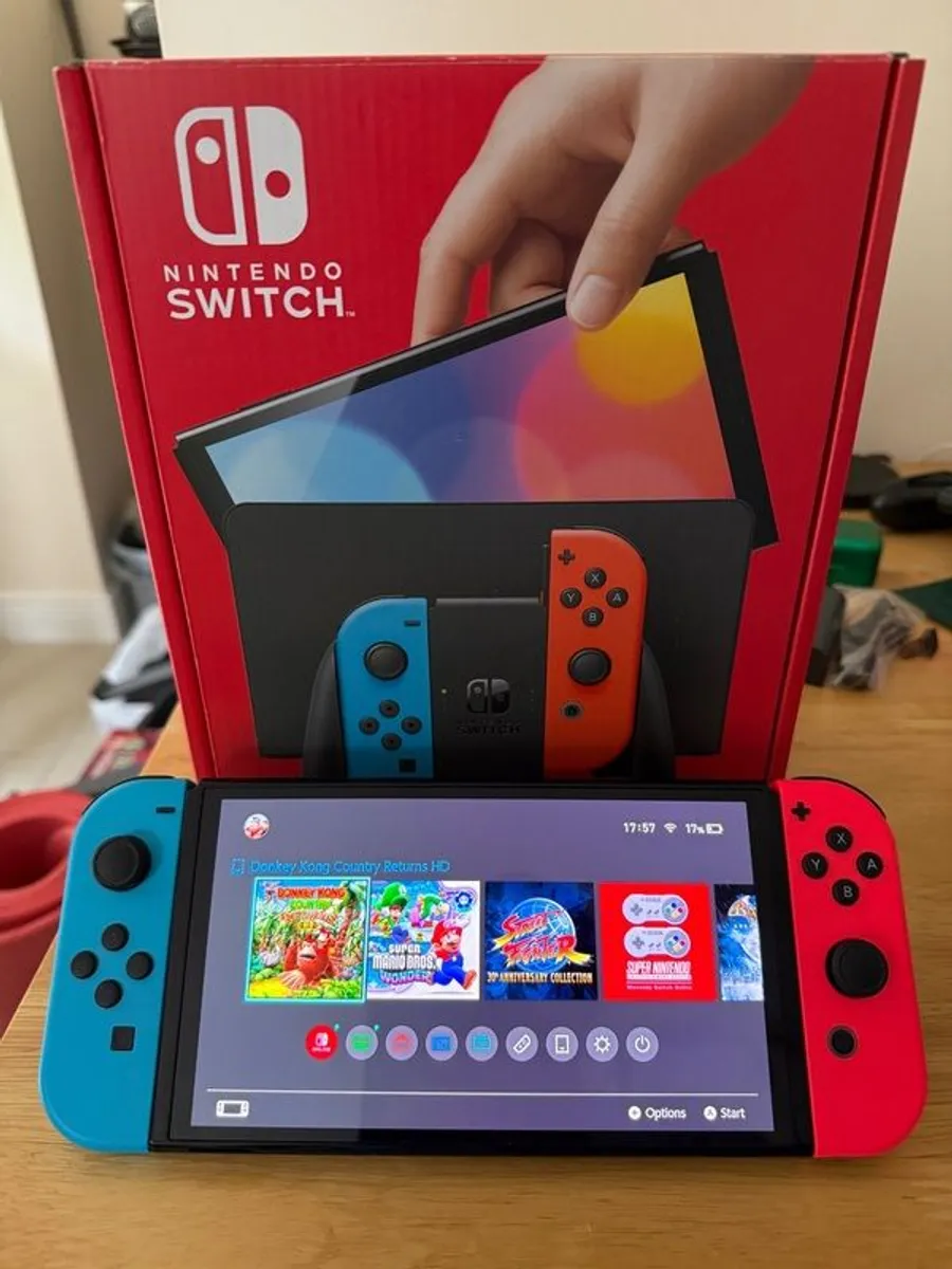 Nintendo Switch OLED (Like new) - Image 1