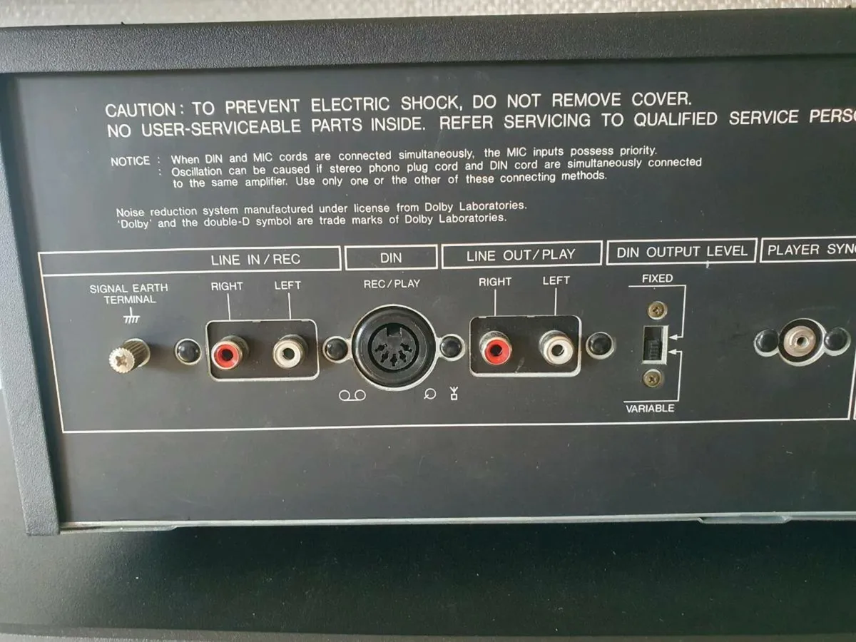Aiwa Cassette Deck - Image 3