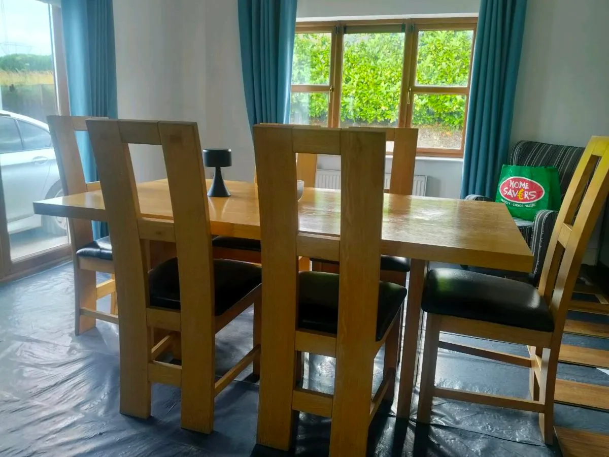 Dining table and chairs - Image 3