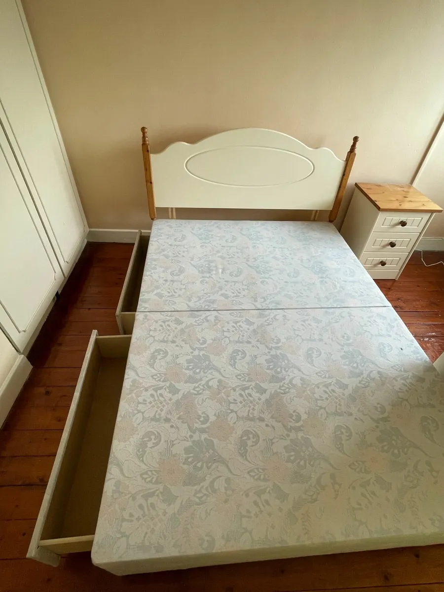 Double Bed with storage - Image 1